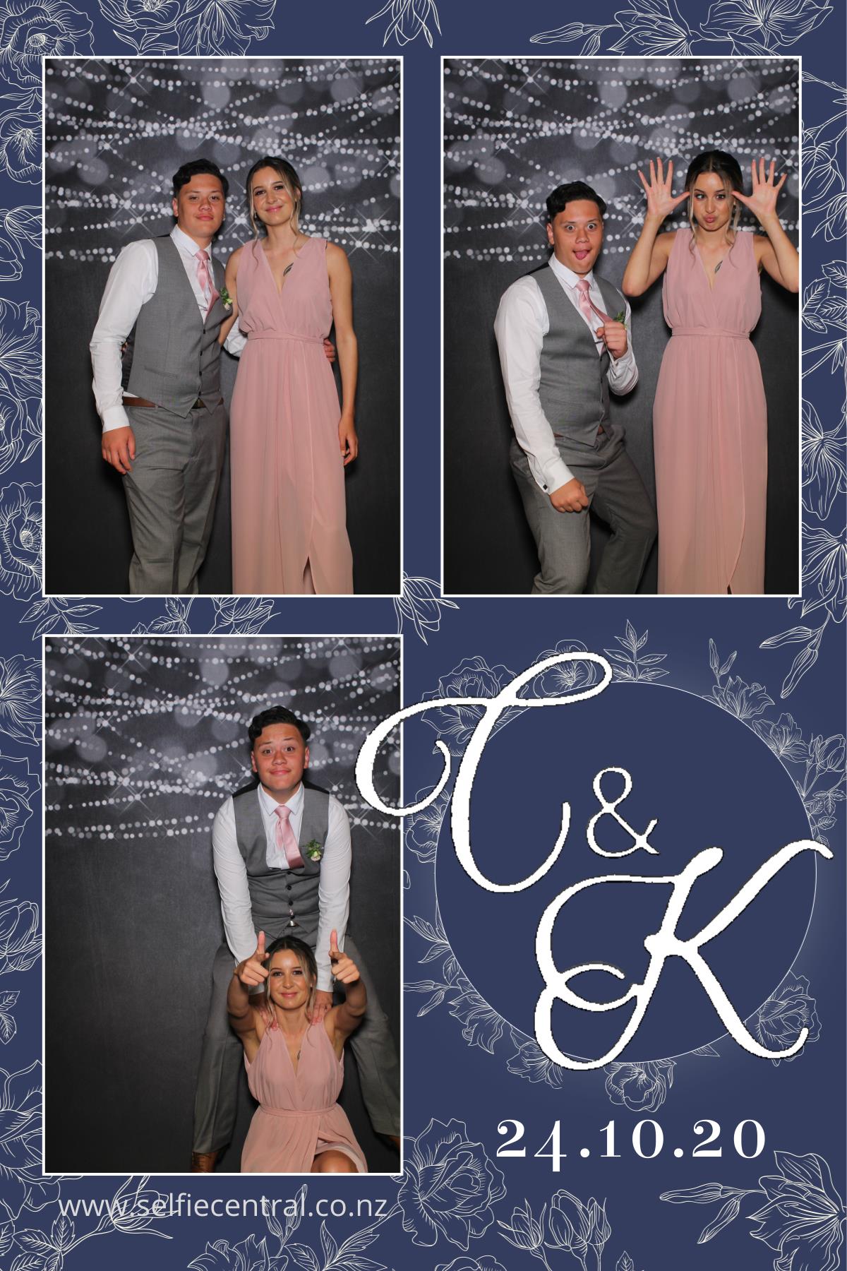 Christopher & Kataraina's wedding | View more photos from the event at gallery.photobooth.co.nz/u/SelfieCentral/Christopher-Katarainas-wedding